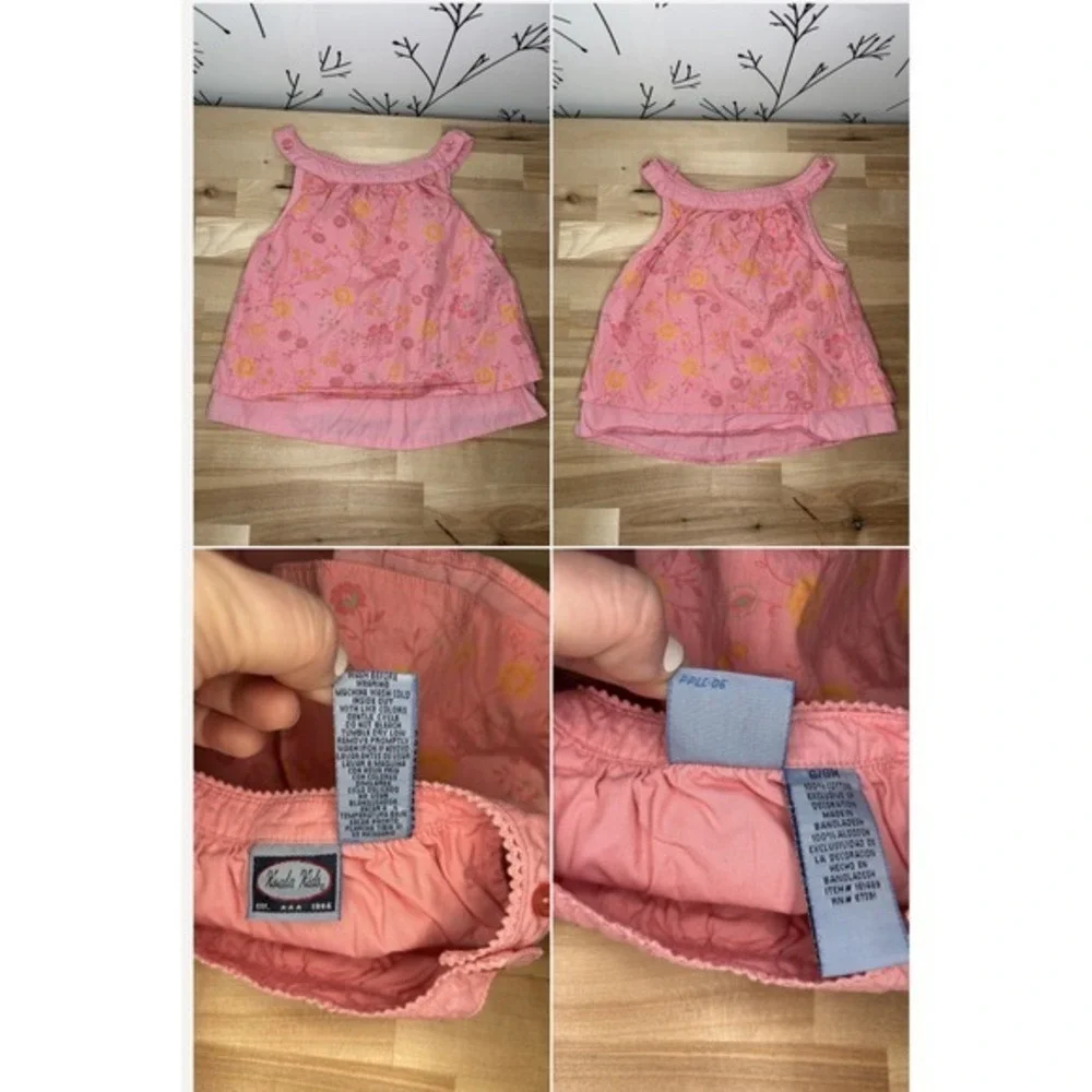 Baby Girl 6-9M Clothing Lot OshKosh Koala‎ Kids Circo Tops Tutu Skirt 4pc Set